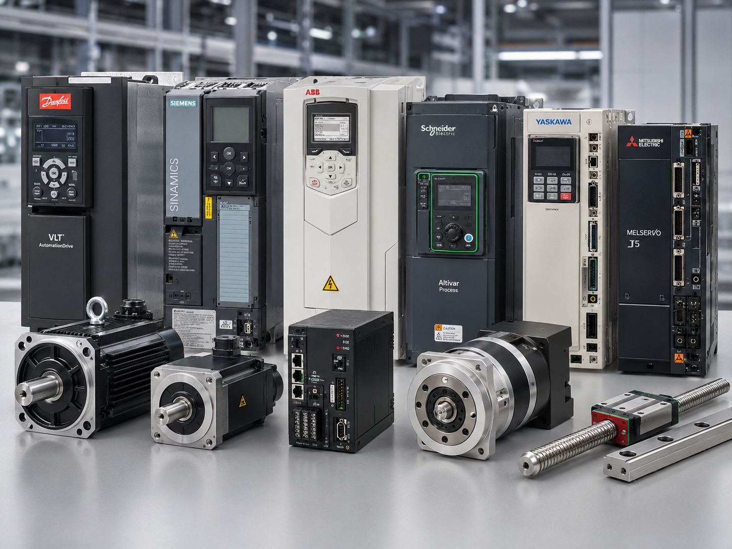 Manufacturers drives, motors & motion control sourcing