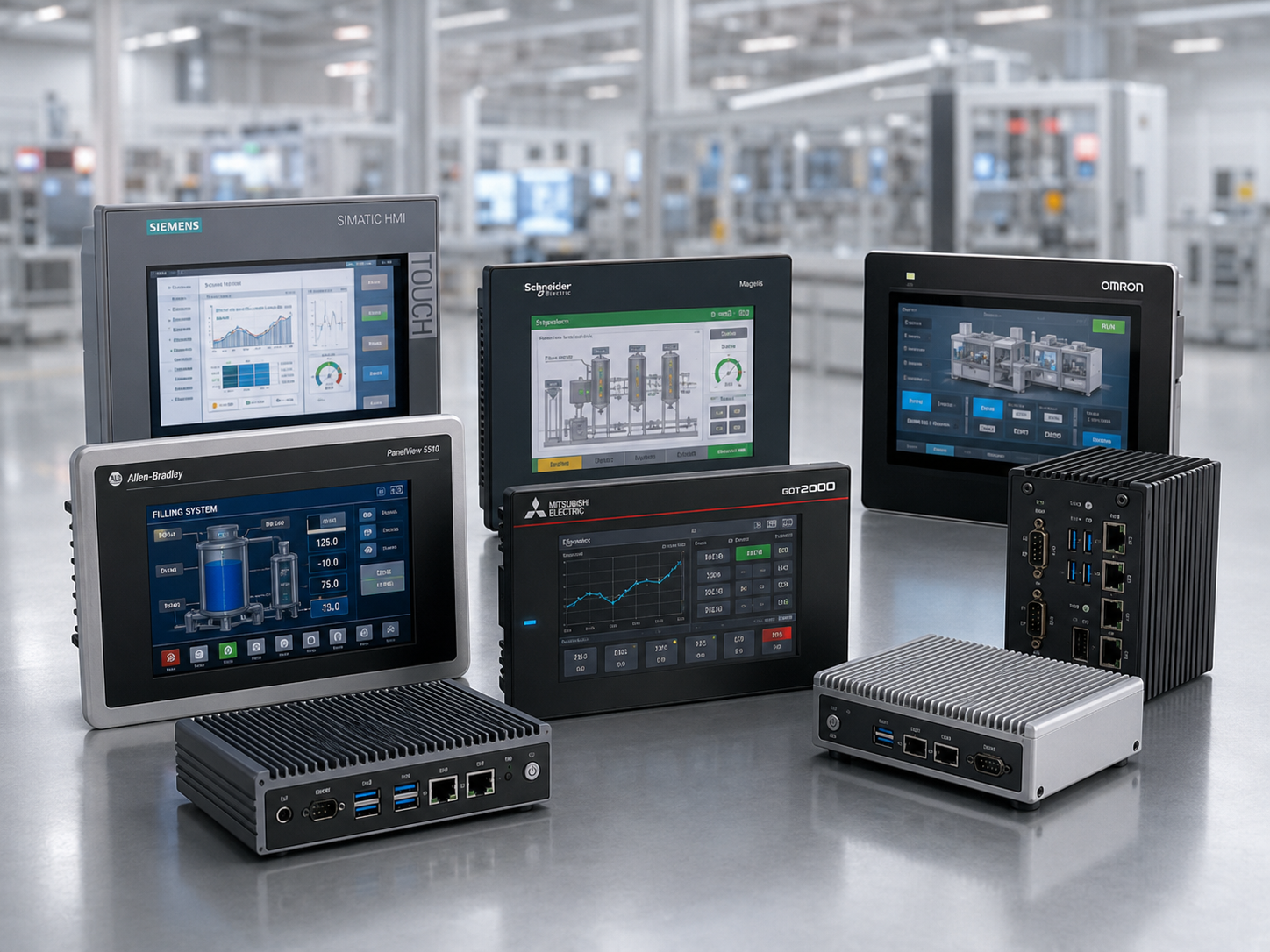 Manufacturers hmis & operator panels
