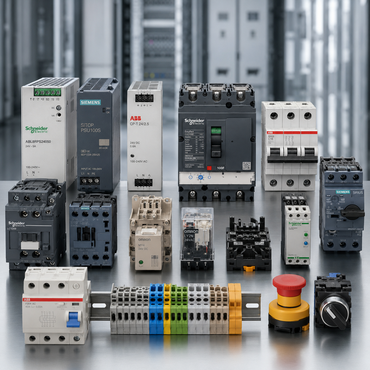 Manufacturers power, relays & switching
