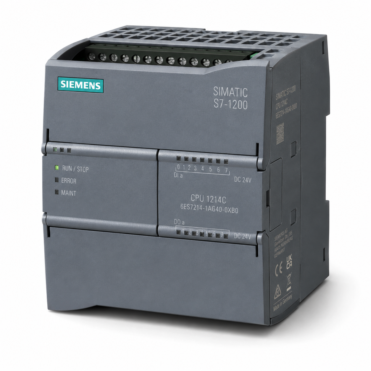 Siemens SIMATIC S7-1200 CPU 1214C 6ES7214-1AG40-0XB0